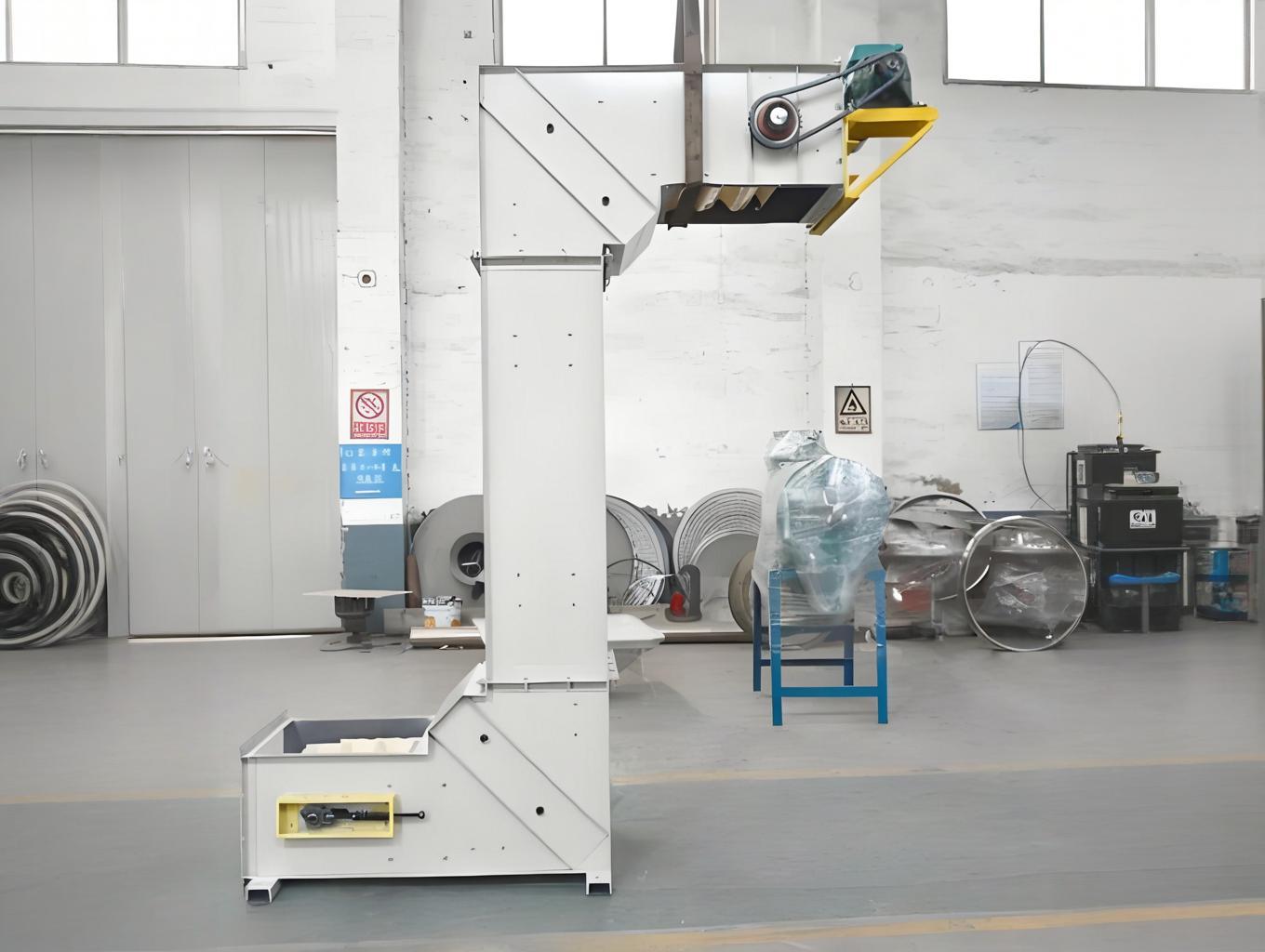 海綿鈦z型斗式提升機應(yīng)用